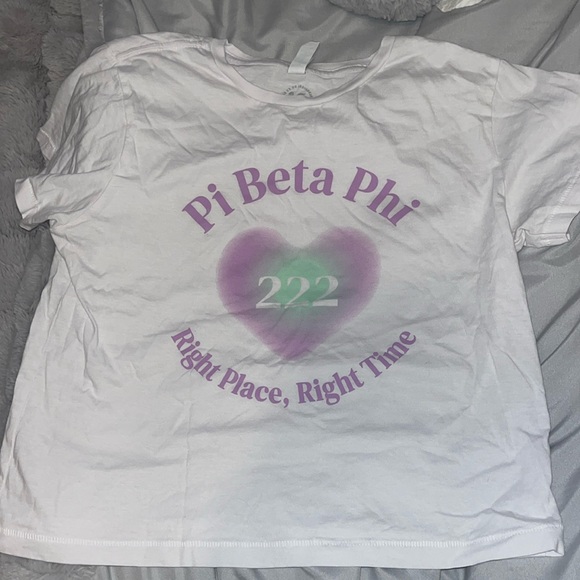Pi beta phi cropped tee - Picture 1 of 3